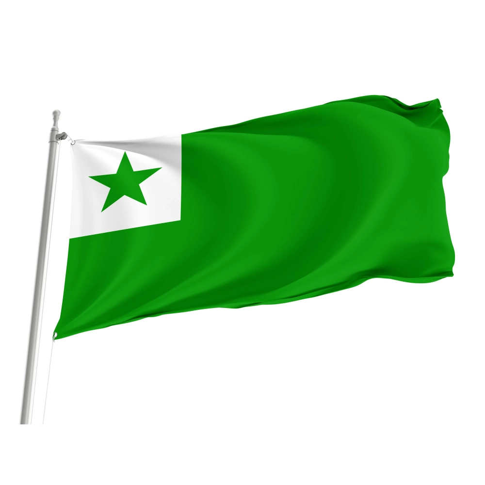 Esperanto Flag for Indoor & Outdoor Use