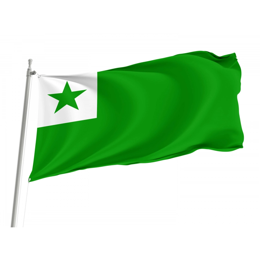 Esperanto Flag for Indoor & Outdoor Use, FLAG69