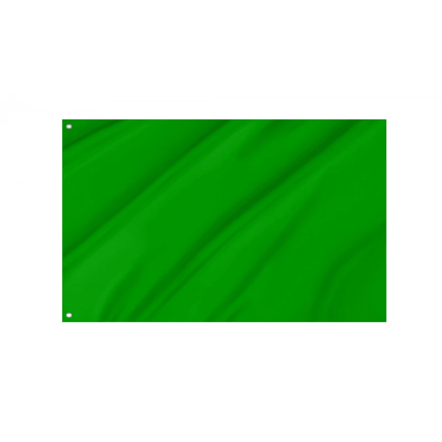 Green Flag for Indoor & Outdoor Use, FLAG84