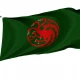 House Targaryen Greens Flag for Indoor & Outdoor Use - Imagine 1