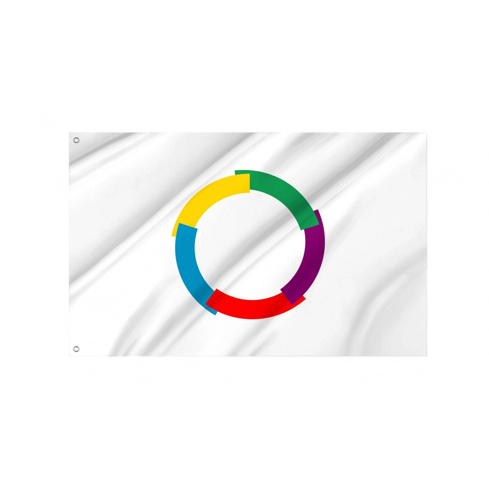 La Francophonie Flag for Indoor & Outdoor Use