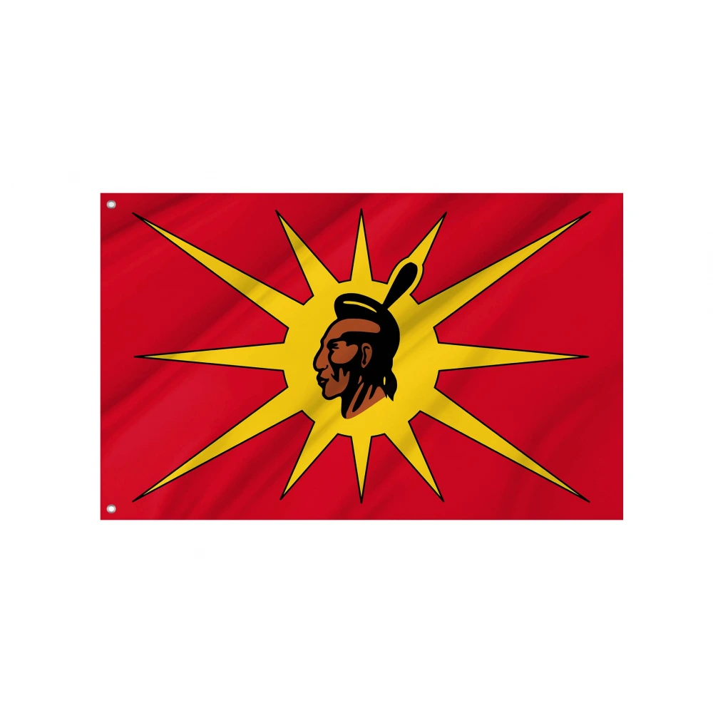 Mohawk Warrior Flag for Indoor & Outdoor Use