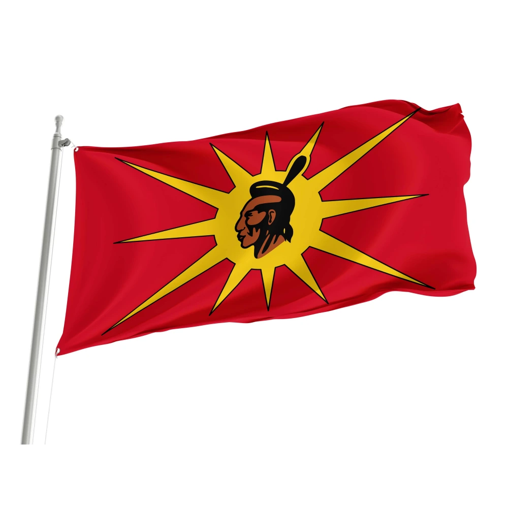Mohawk Warrior Flag for Indoor & Outdoor Use