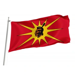 Mohawk Warrior Flag for Indoor & Outdoor Use