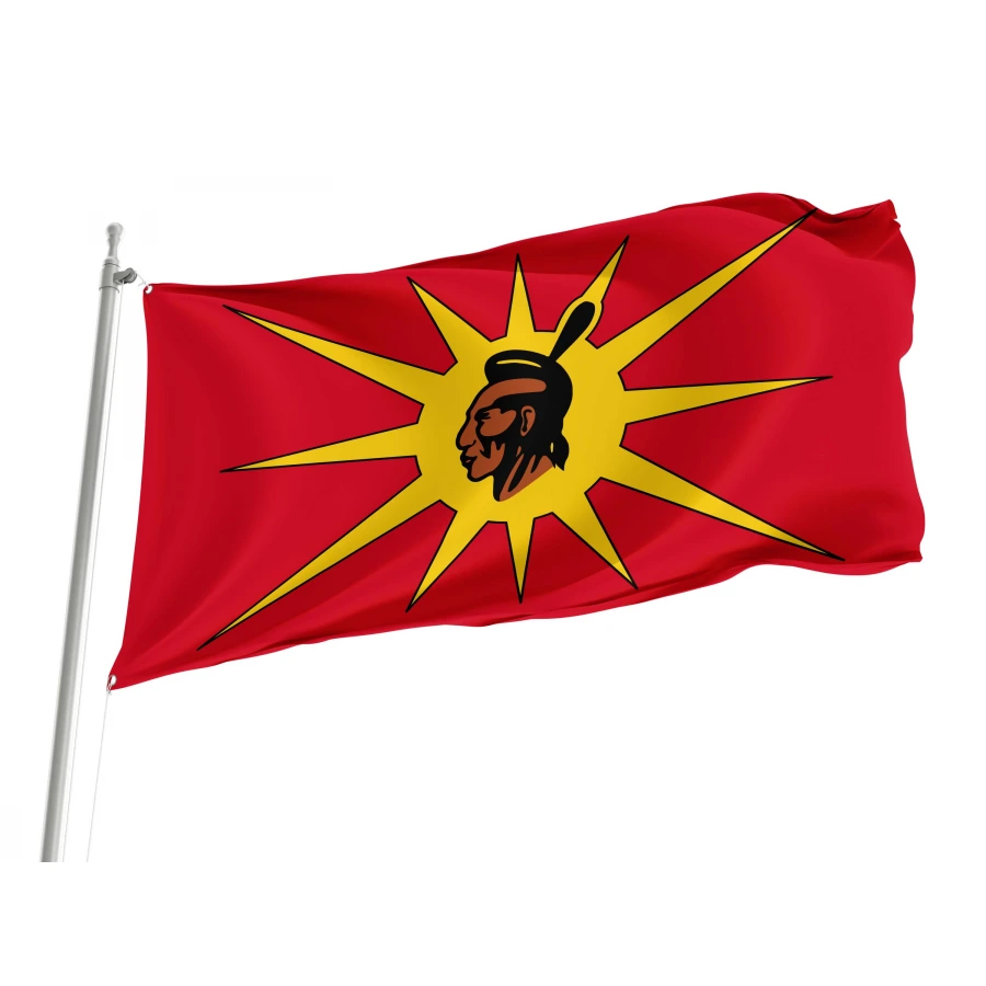 Mohawk Warrior Flag for Indoor & Outdoor Use, FLAG122