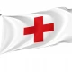 Red Cross Flag for Indoor & Outdoor Use - Imagine 1