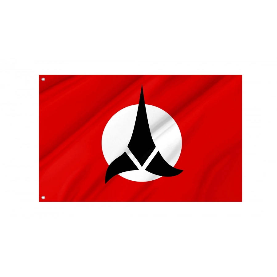 Star Trek Inspired Klingon Flag for Indoor & Outdoor Use, FLAG53