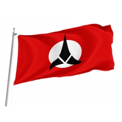 Star Trek Inspired Klingon Flag for Indoor & Outdoor Use