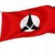 Star Trek Inspired Klingon Flag for Indoor & Outdoor Use - Imagine 1