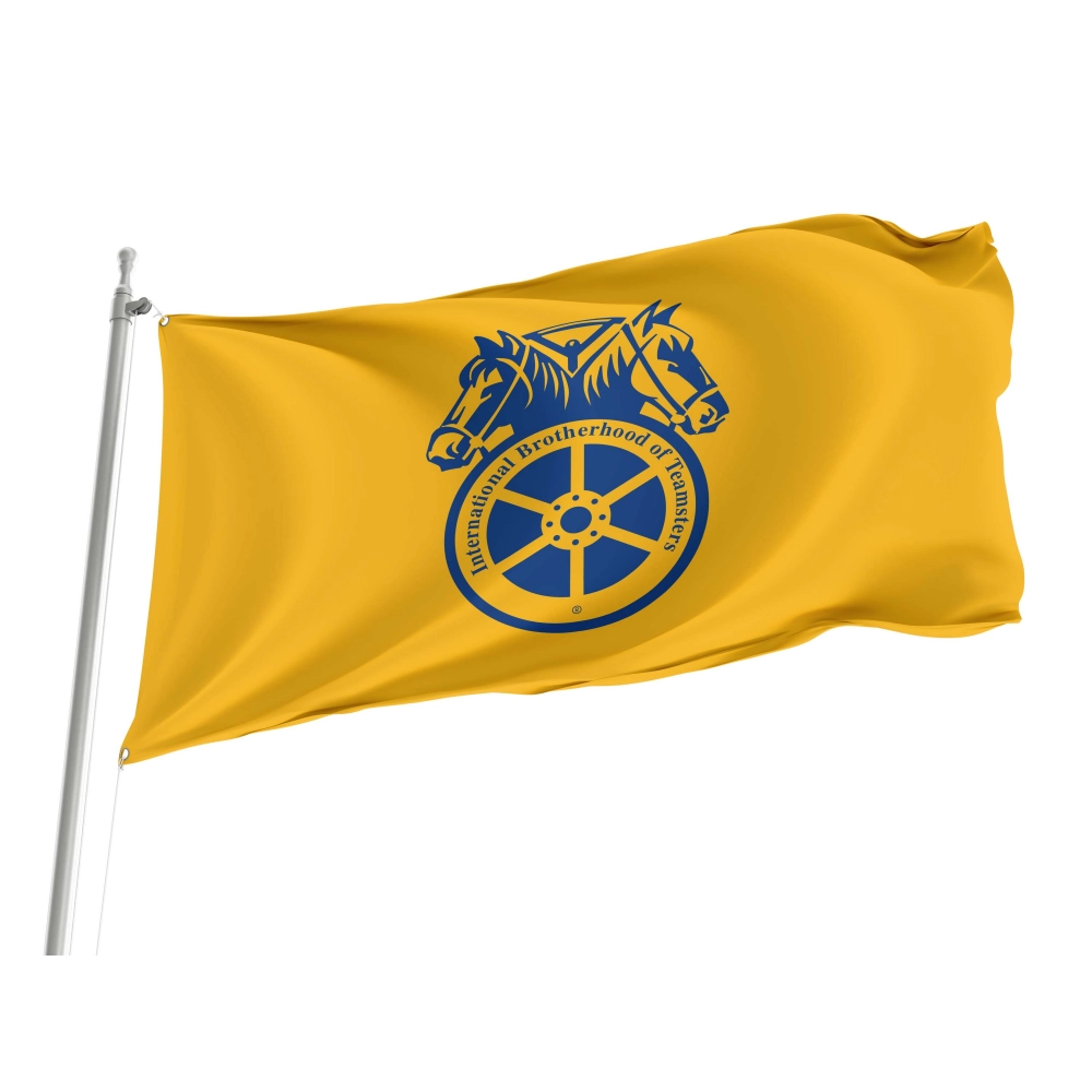 Teamsters Flag for Indoor & Outdoor Use