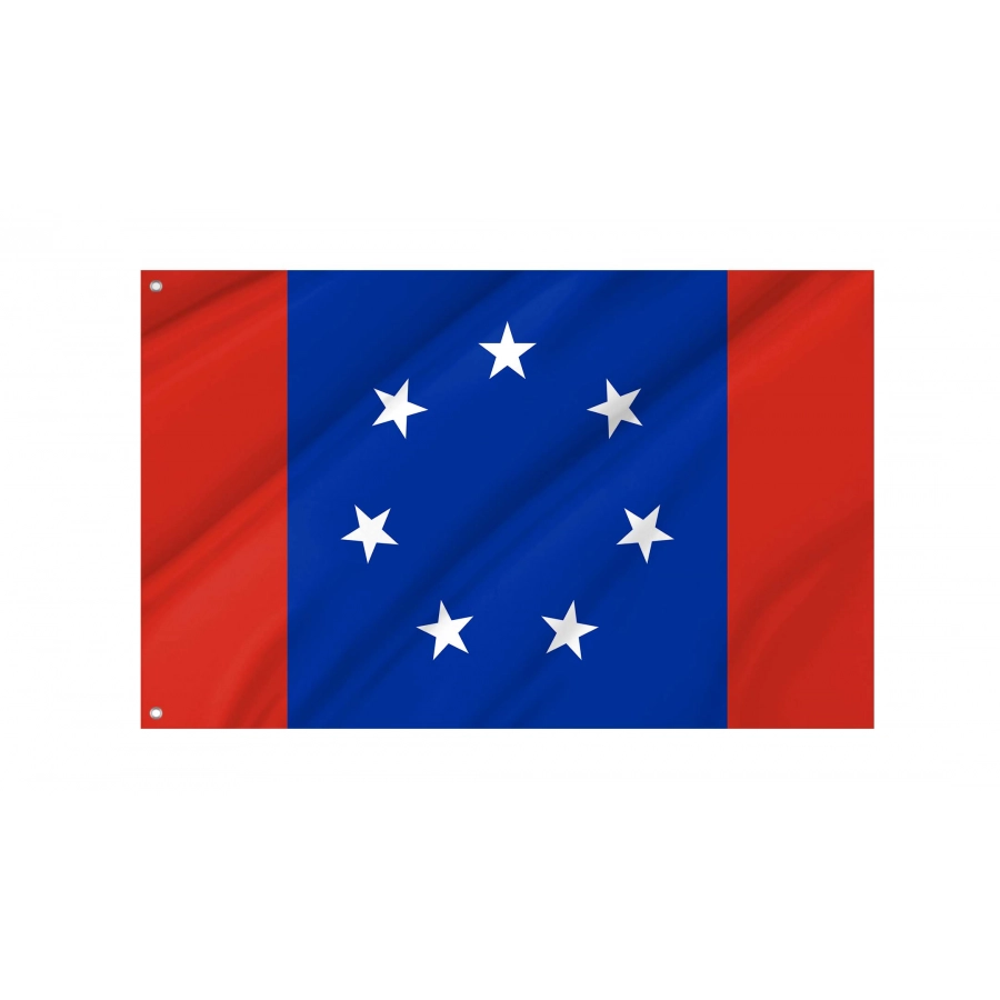 The current Flag of the Federated States of Antarctica, FLAG77