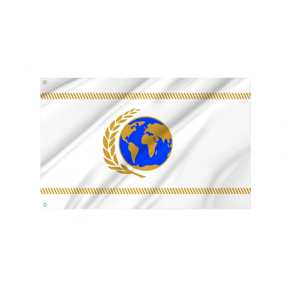 United Earth Flag for Indoor & Outdoor Use