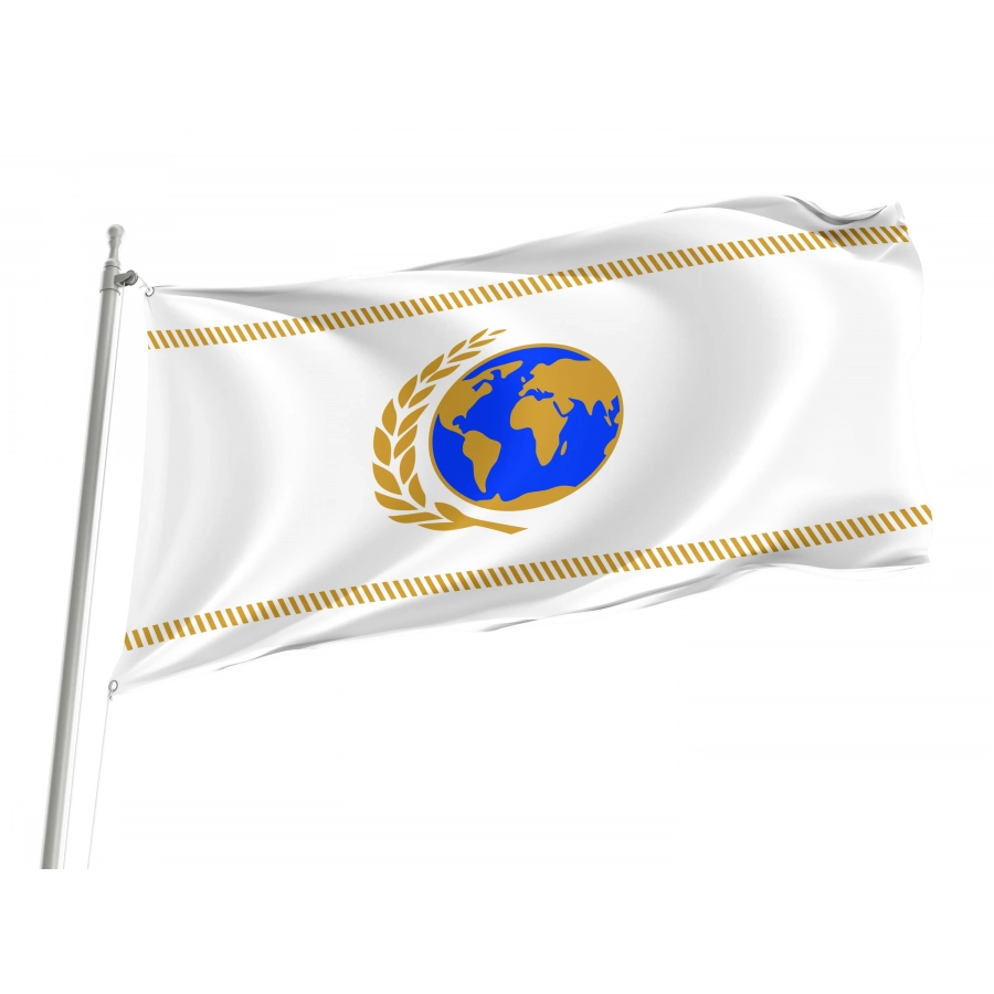 United Earth Flag for Indoor & Outdoor Use, FLAG61