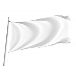 White Flag for Indoor & Outdoor Use