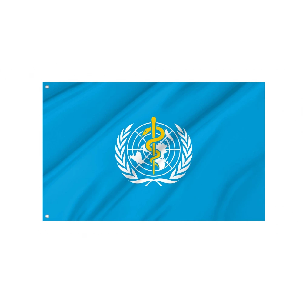 WHO Flag for Indoor & Outdoor Use