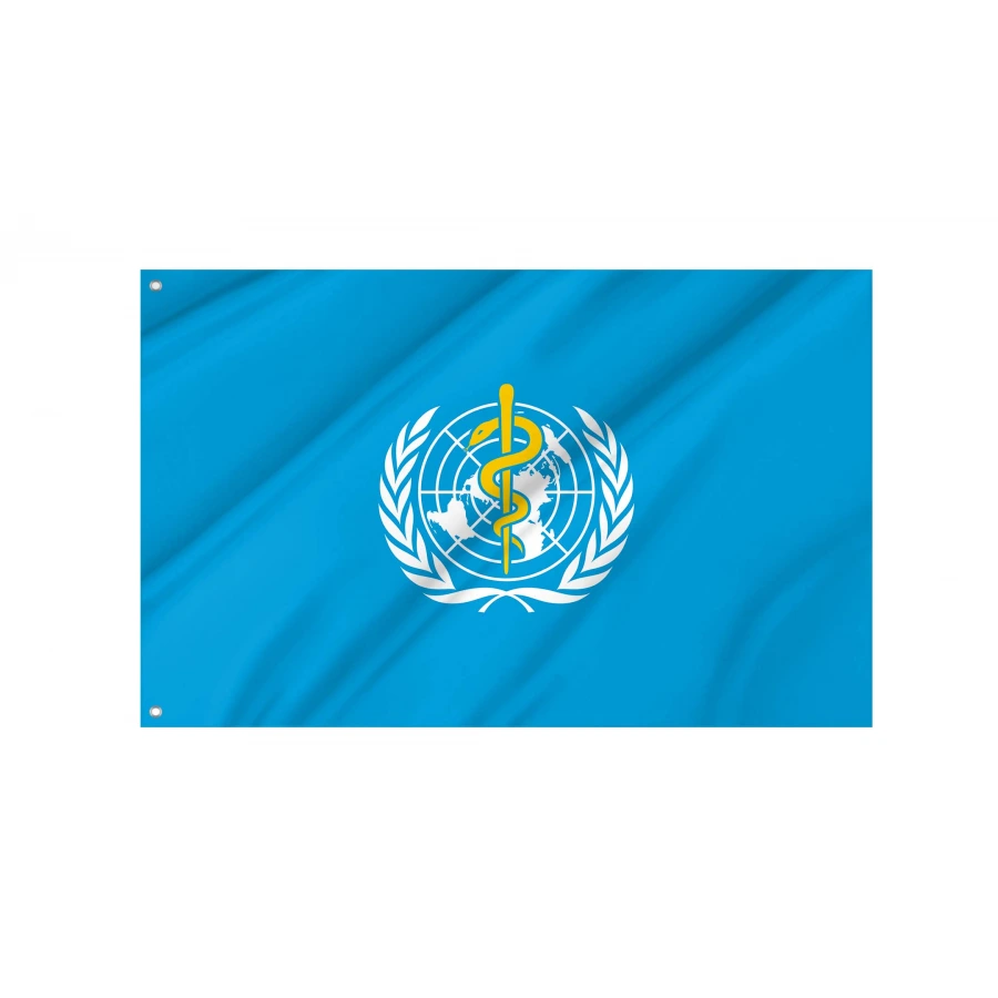WHO Flag for Indoor & Outdoor Use, FLAG94