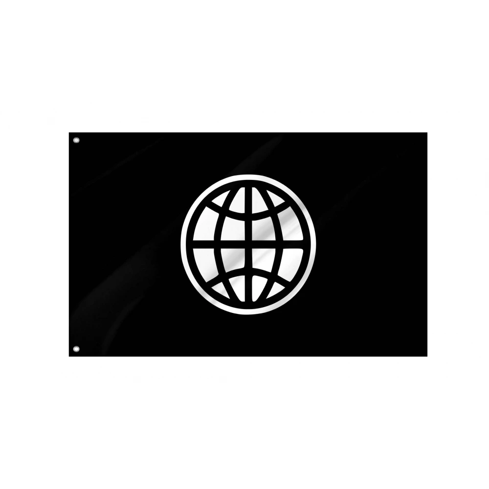 World Bank Flag for Indoor & Outdoor Use