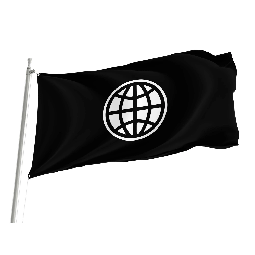 World Bank Flag for Indoor & Outdoor Use
