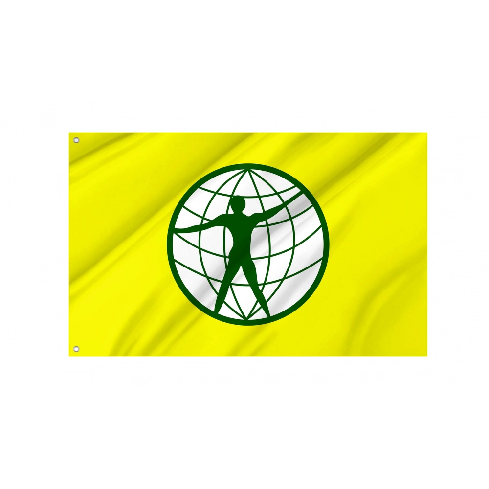 World Citizen Flag for Indoor & Outdoor Use