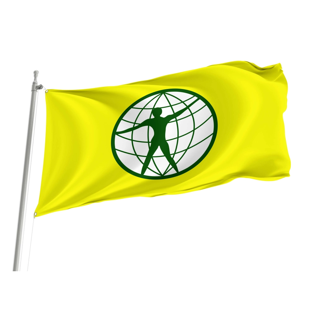 World Citizen Flag for Indoor & Outdoor Use