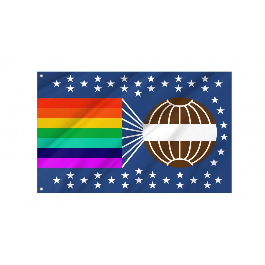 World Peace Flag of Earth for Indoor & Outdoor Use, FLAG03