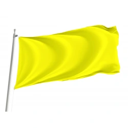 Yellow Flag for Indoor & Outdoor Use