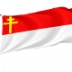 Alsace-Lorraine Flag for Indoor & Outdoor Use - Imagine 1