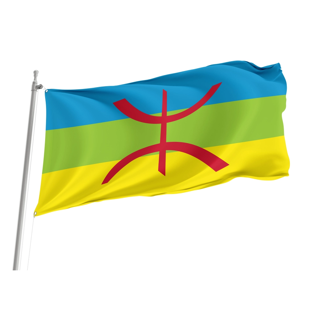 Berber Flag for Indoor & Outdoor Use