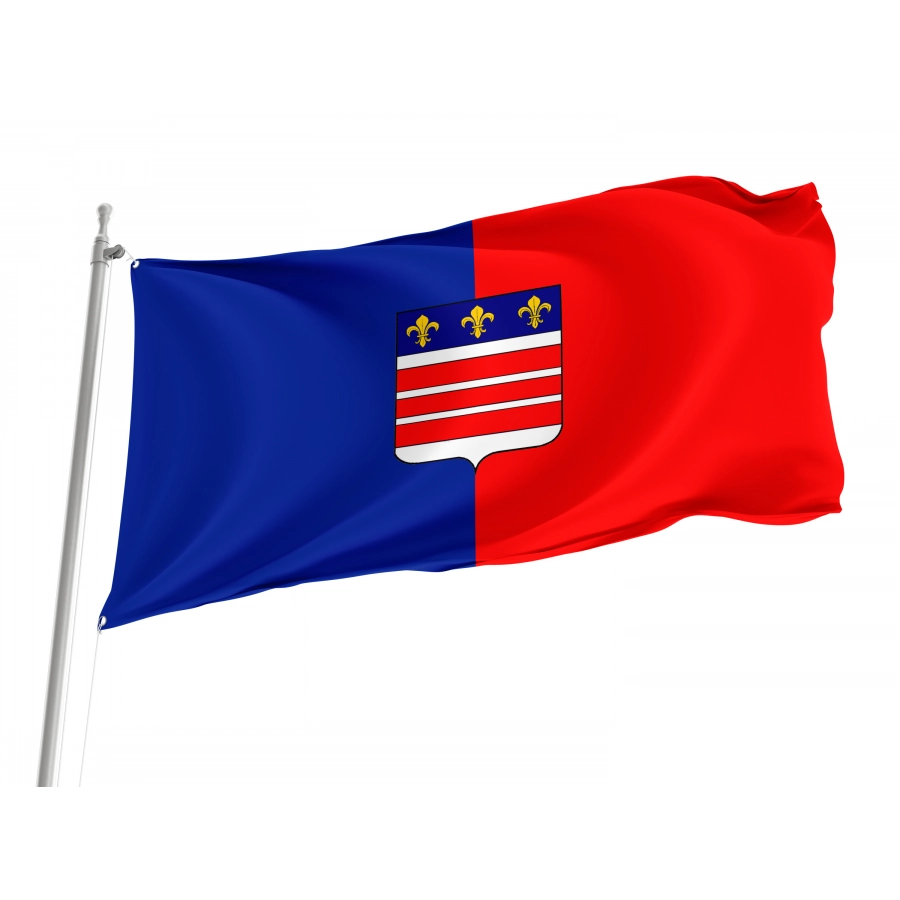 Flag Of Beziers, Patriotic Flags, Unique Design Print, Flags For Indoor & Outdoor Use - High Quality France for Indoor and Outdoor Use