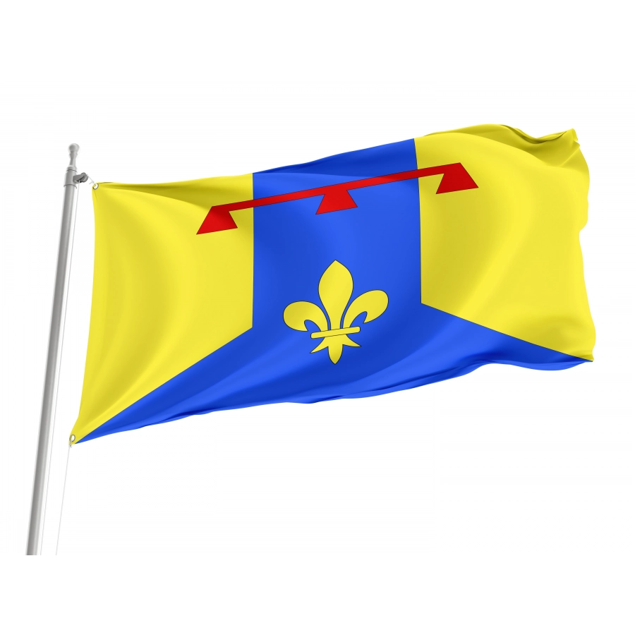 Flag Of Bouches-Du-Rhône, Patriotic Flags, Unique Design Print, Flags For Indoor & Outdoor Use - High Quality France for Indoor and Outdoor Use