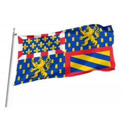 Bourgogne Franche Comté Flag for Indoor & Outdoor Use