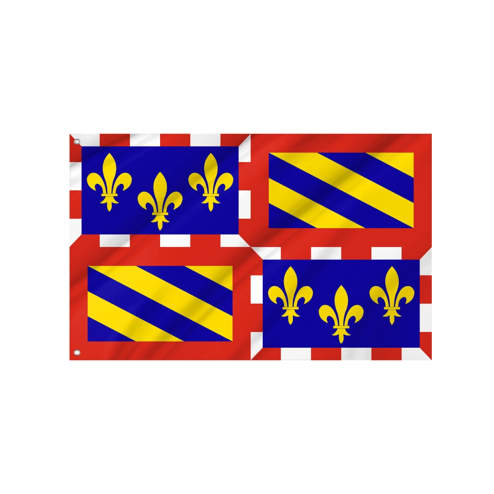 Burgundy Flag for Indoor & Outdoor Use