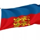 Calvados Department in France Flag for Indoor & Outdoor Use - Imagine 1