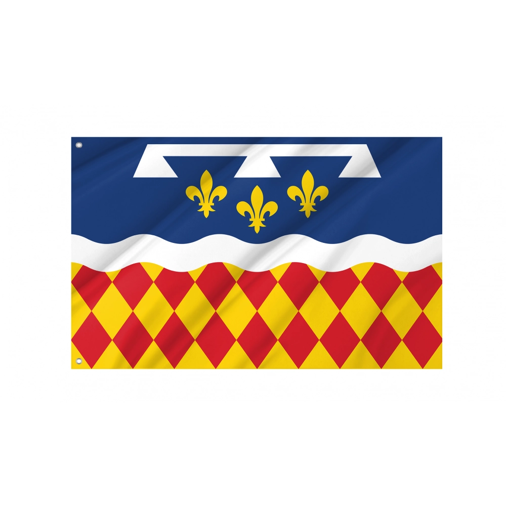 Charente Department in France Flag for Indoor & Outdoor Use