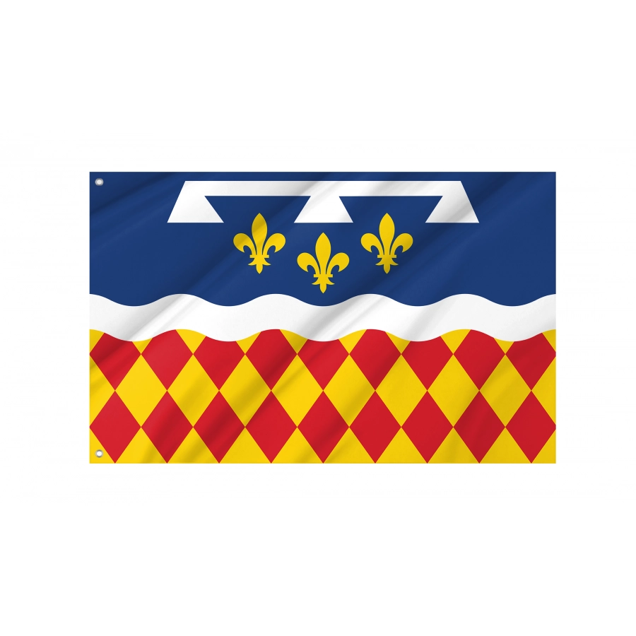 Flag Of Charente Department In France, Patriotic Flags, Unique Design Print, Flags For Indoor & Outdoor Use - High Quality France for Indoor and Outdoor Use