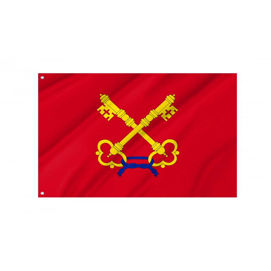 Flag Of Comtat Venaissin In France Around Avignon, Patriotic Flags, Unique Design Print, Flags For Indoor & Outdoor Use - High Quality France for Indoor and Outdoor Use