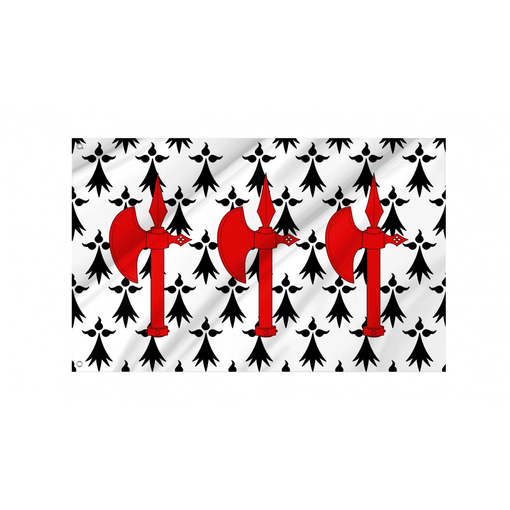 Concarneau Flag for Indoor & Outdoor Use