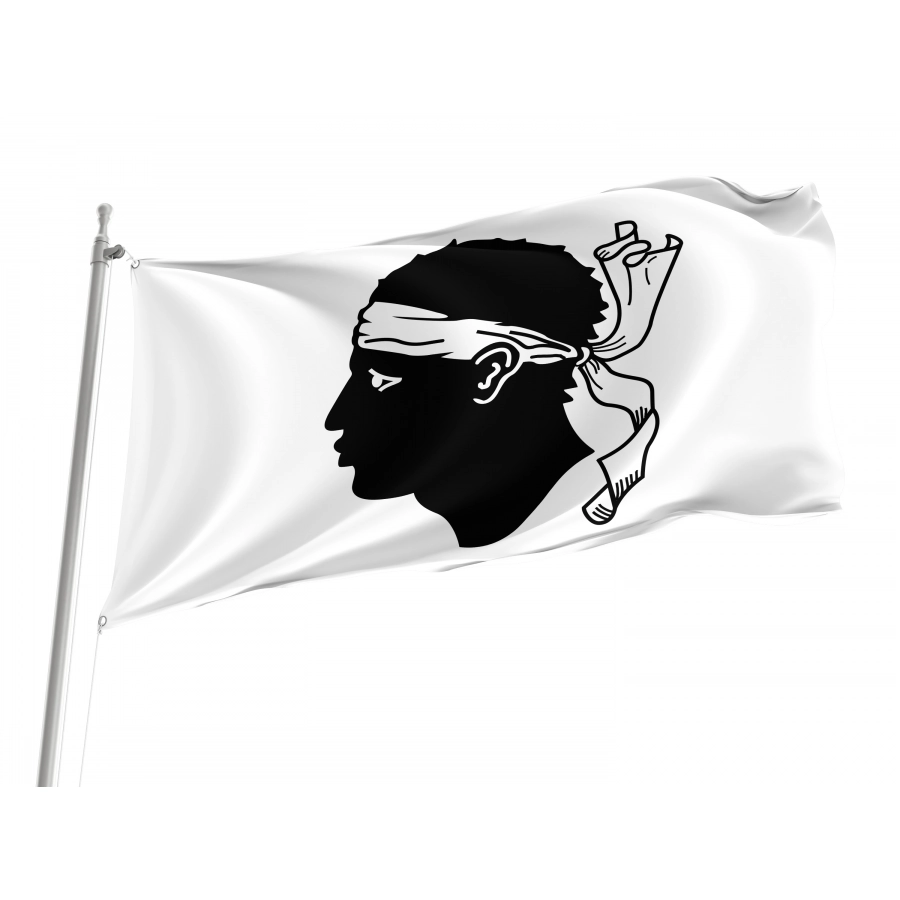 Flag of Corsica, Patriotic Flags, Unique Design Print, Flags for Indoor & Outdoor Use, FR--11