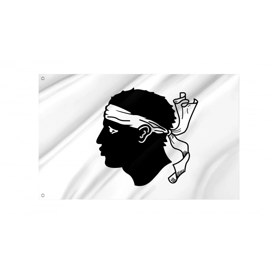 Flag of Corsica, Patriotic Flags, Unique Design Print, Flags for Indoor & Outdoor Use, FR--11