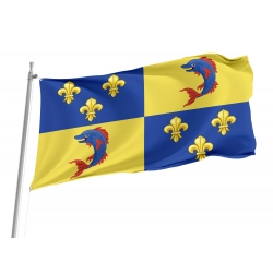 Dauphin Flag for Indoor & Outdoor Use