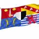 Moselle Flag for Indoor & Outdoor Use - Imagine 1