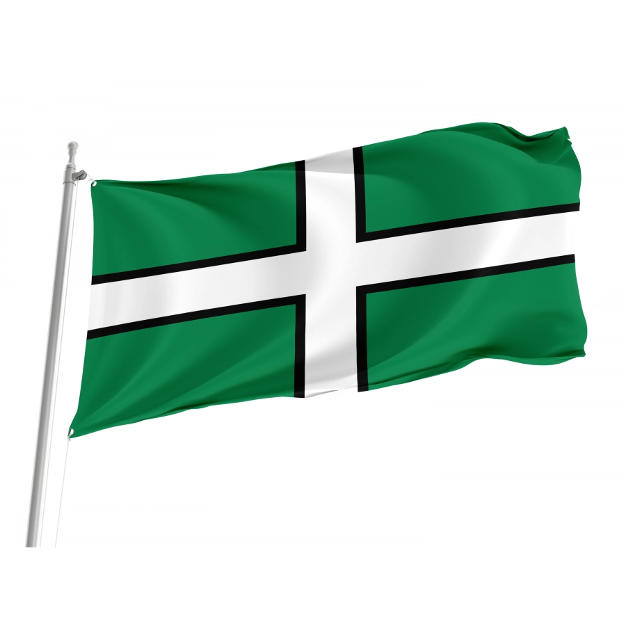 Flag Of Devon, Patriotic Flags, Unique Design Print, Flags For Indoor & Outdoor Use - High Quality France for Indoor and Outdoor Use