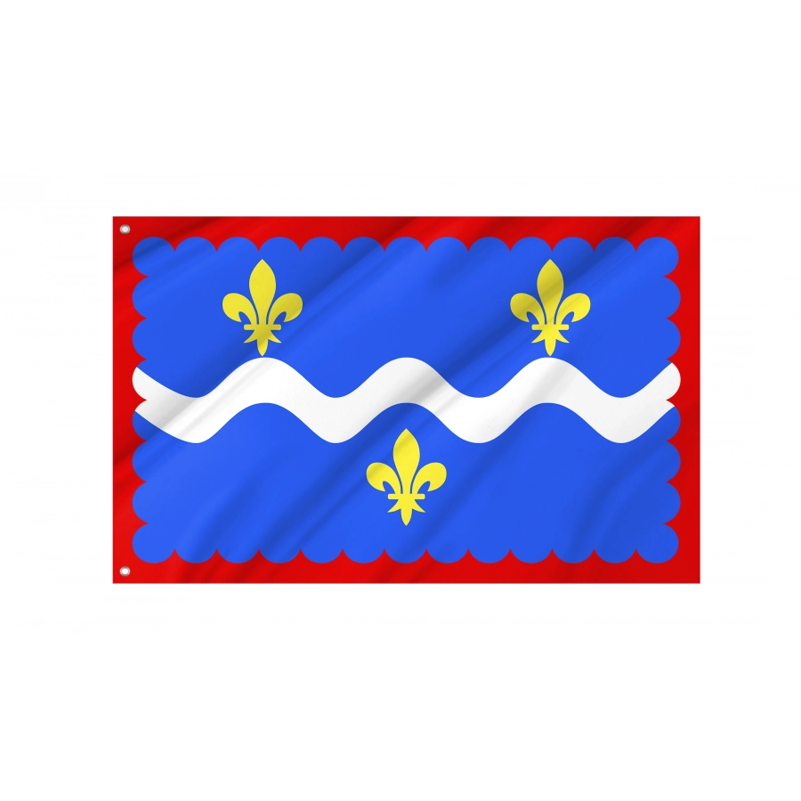 Flag Of Département Fr Indre, Patriotic Flags, Unique Design Print, Flags For Indoor & Outdoor Use - High Quality France for Indoor and Outdoor Use