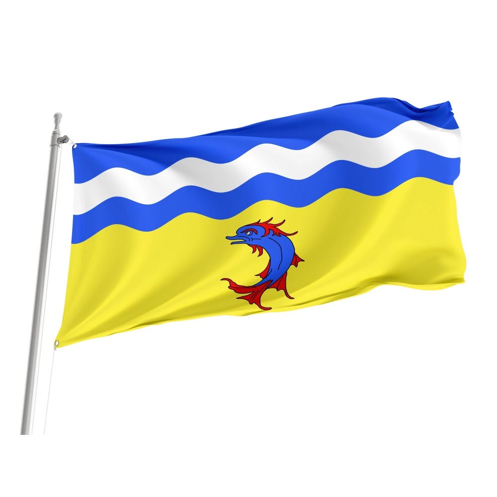 Isère Flag for Indoor & Outdoor Use