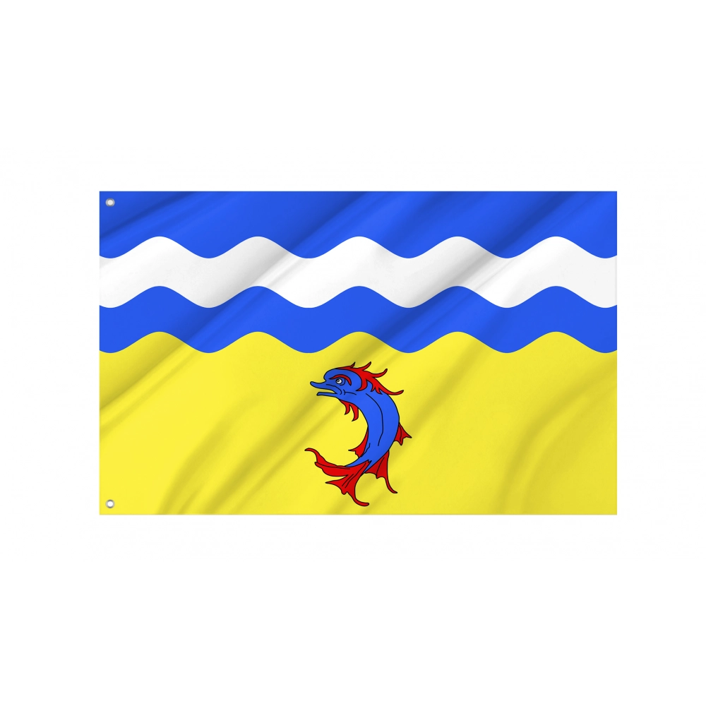 Isère Flag for Indoor & Outdoor Use