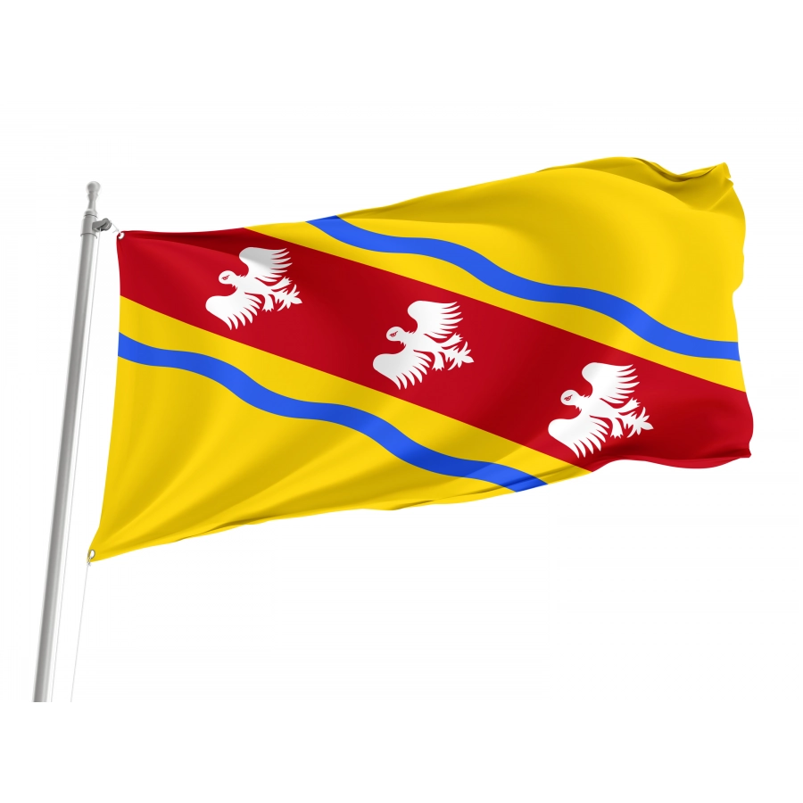 Flag Of Fr Département Meurthe-Et-Moselle, Patriotic Flags, Unique Design Print, Flags For Indoor & Outdoor Use - High Quality France for Indoor and Outdoor Use