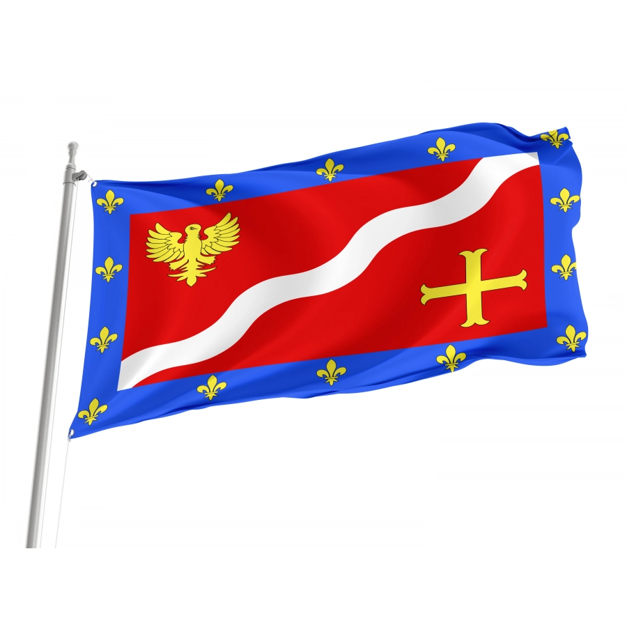 Flag Of Fr Département Val-Doise, Patriotic Flags, Unique Design Print, Flags For Indoor & Outdoor Use - High Quality France for Indoor and Outdoor Use
