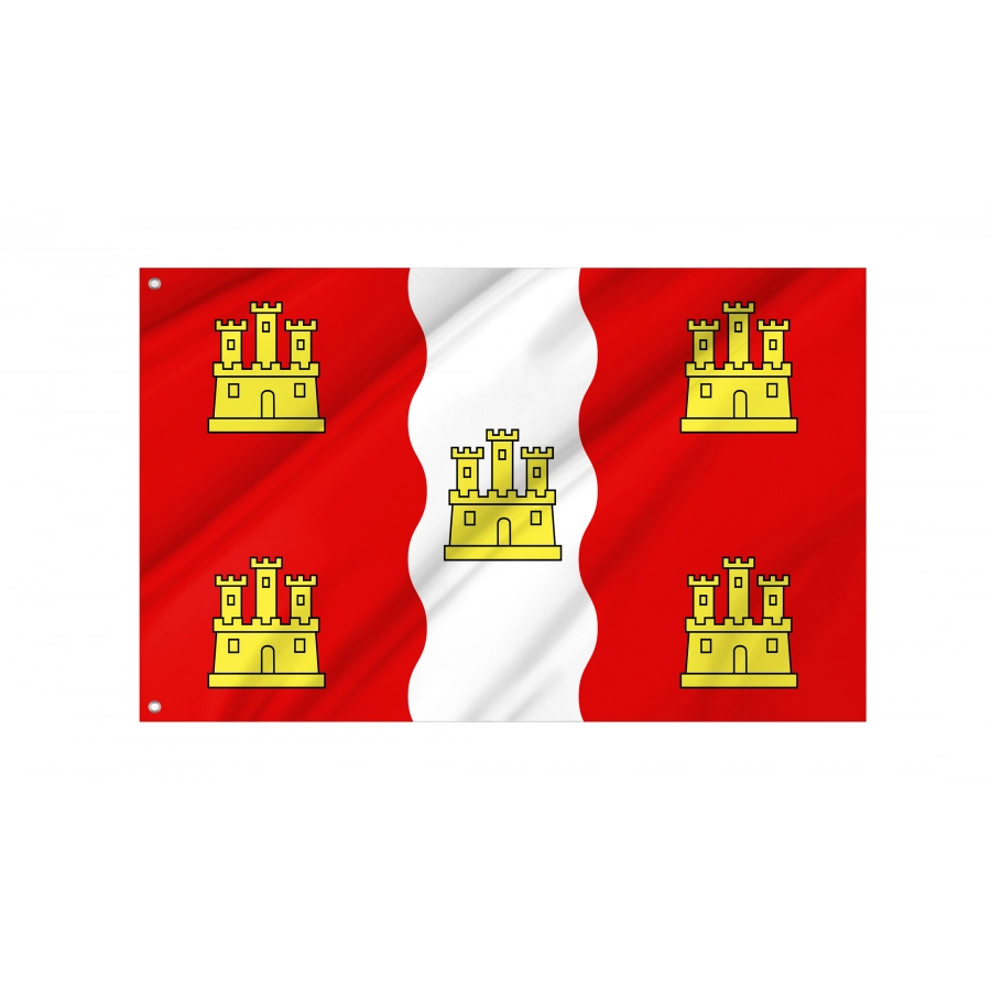 Flag Of Fr Département Vienne, Patriotic Flags, Unique Design Print, Flags For Indoor & Outdoor Use - High Quality France for Indoor and Outdoor Use