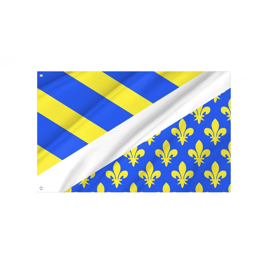 Flag Of Fr Département Loise, Patriotic Flags, Unique Design Print, Flags For Indoor & Outdoor Use - High Quality France for Indoor and Outdoor Use