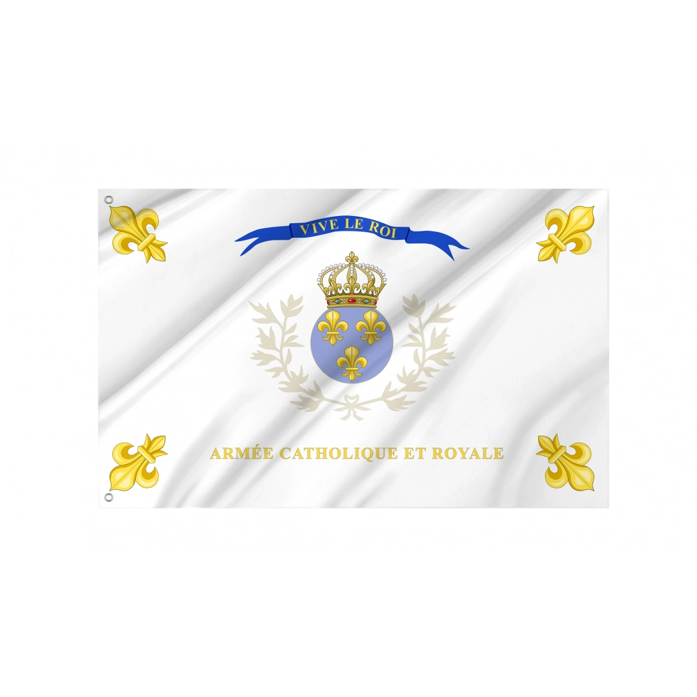 Armée Catholique et Royale de Vendée Flag for Indoor & Outdoor Use